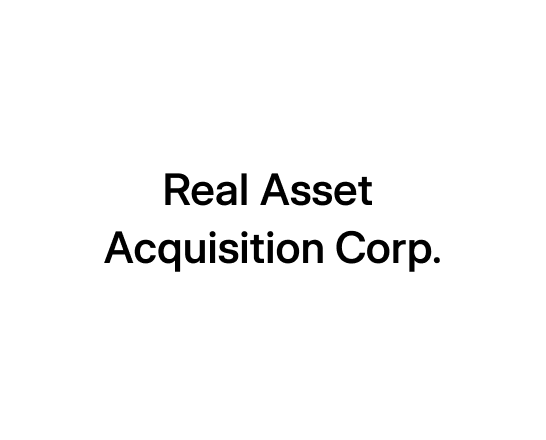 Real Asset Acq Corp